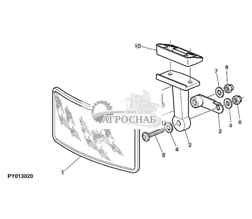 ВНУТРЕННЕЕ ЗЕРКАЛО ЗАДНЕГО ВИДА 